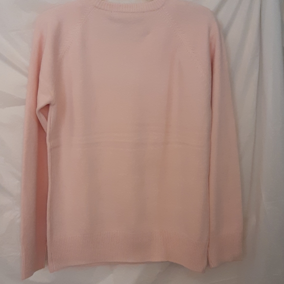NWT French Connection XL Pink Crew Neck Sweater - Picture 3 of 5